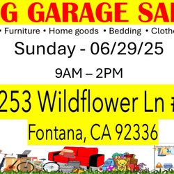 BIG GARAGE SALE