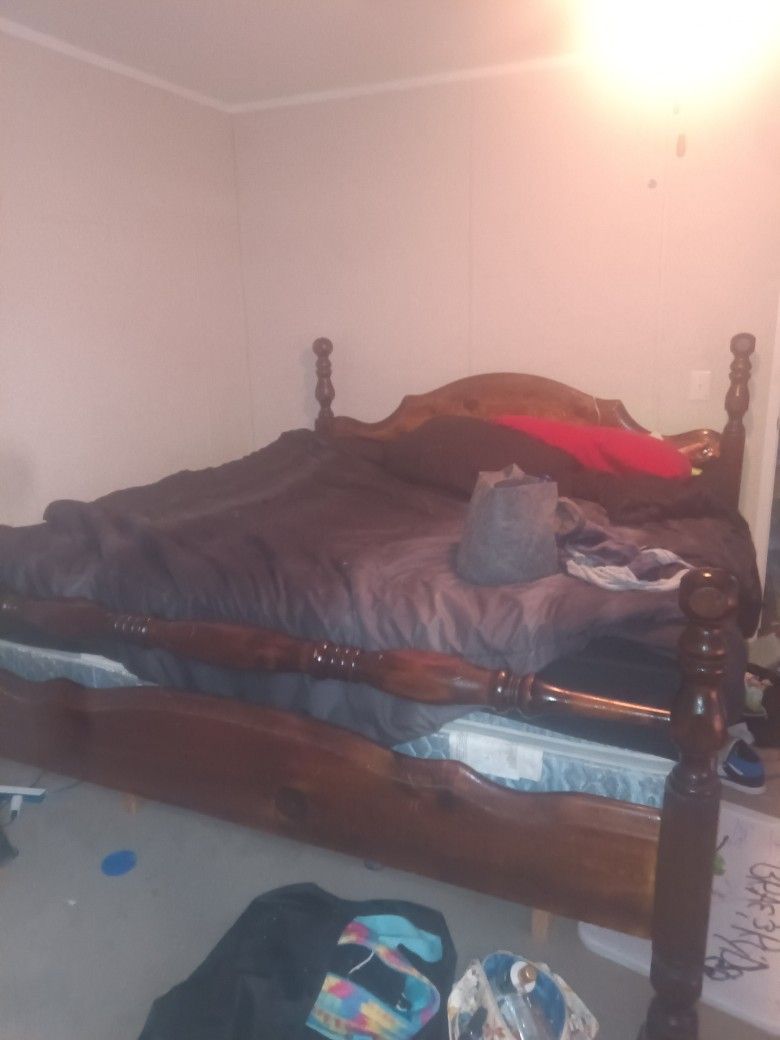 Alaskan King bed N bed Frame