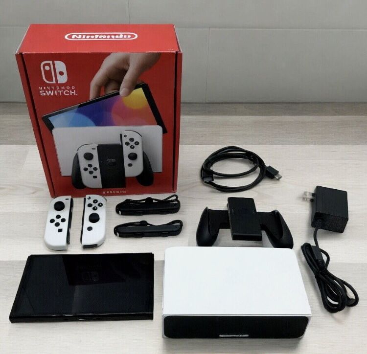 Nintendo Switch OLED (White) 64gb 