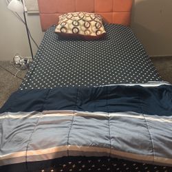 Twin Bed With Mattress 