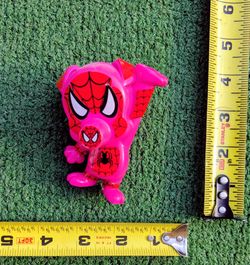 SpiderVerse 3" Spider-Ham Pink 2018 McDonald's Happy Meal Toy Figure GUC