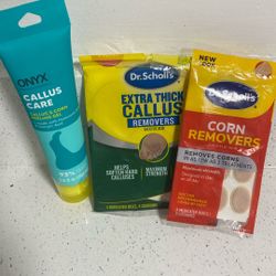 Onyx Callus N Corn Peelin Gel /Dr Scholls Corn & Callus Remover