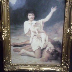 The Shepherd David Framed Picture  8 X 10