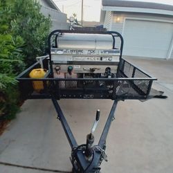 Pressure Washer With Trailer.