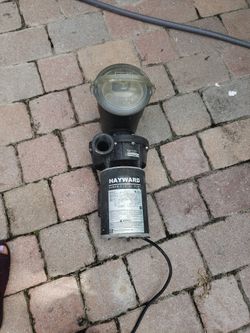 Hayward Water Pump 1hp.