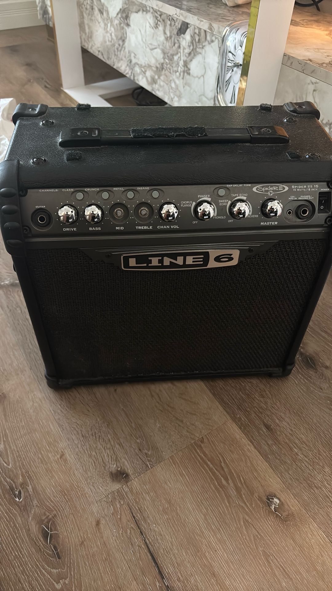 Line 6 Spider 2 Missing 2 Knobs