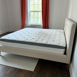 Brand new king mattress and Frame