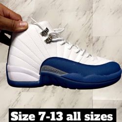 Jordan 12 Blue And White