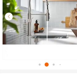 Kohler Kitchen Faucent Semi Pro Stainless Steel 