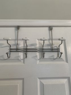 Over the door towel hanger
