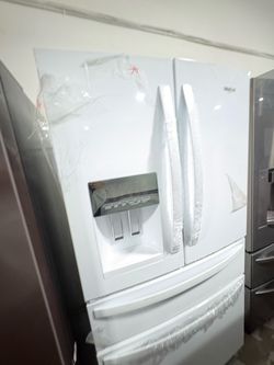 Whirlpool White French Door Refrigerator