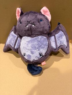 Fluff Nest Bat Purple Plush