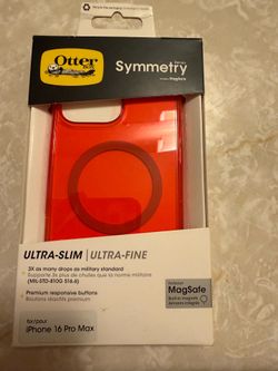 iPhone 16 pro max  Otter box case fire cracker