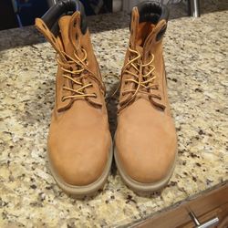 Levi Tan Leather Boots