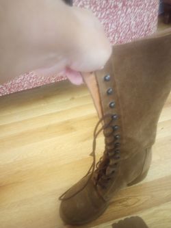 JCrew size 9 lace up boots