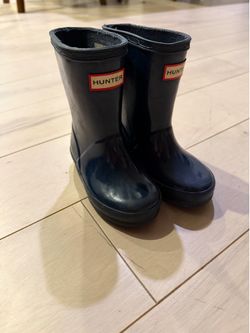 Hunter Todder Rainboots Size 5