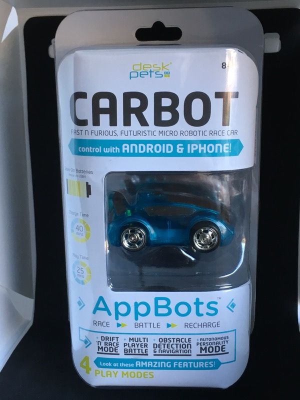 Brookstone Desk Pet Carbot Control With Iphones And Android For