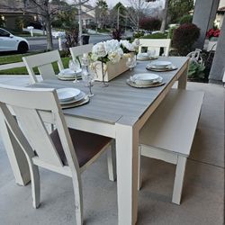 Table And Chairs Dining Room Table Kitchen Table Solid Wood Delivery Available 