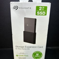 Seagate Storage Expansion Card for Microsoft Xbox Series X/S - 2TB New, Sealed!