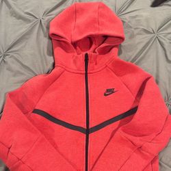 Red Nike Tech Youth Sweats