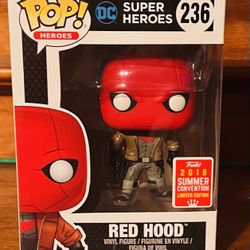 Red HODD 2018 SUMMER CONVENTION LIMTED EDITION FUNKO POP