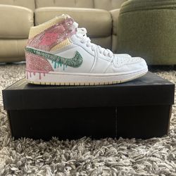 Jordan 1 Paint Drip Men’s Size 8