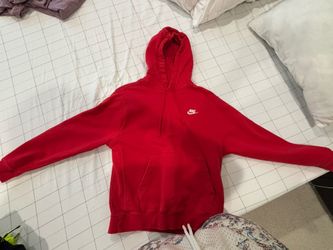 Red Nike Hoodie