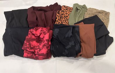 10 women’s active pants bundle medium