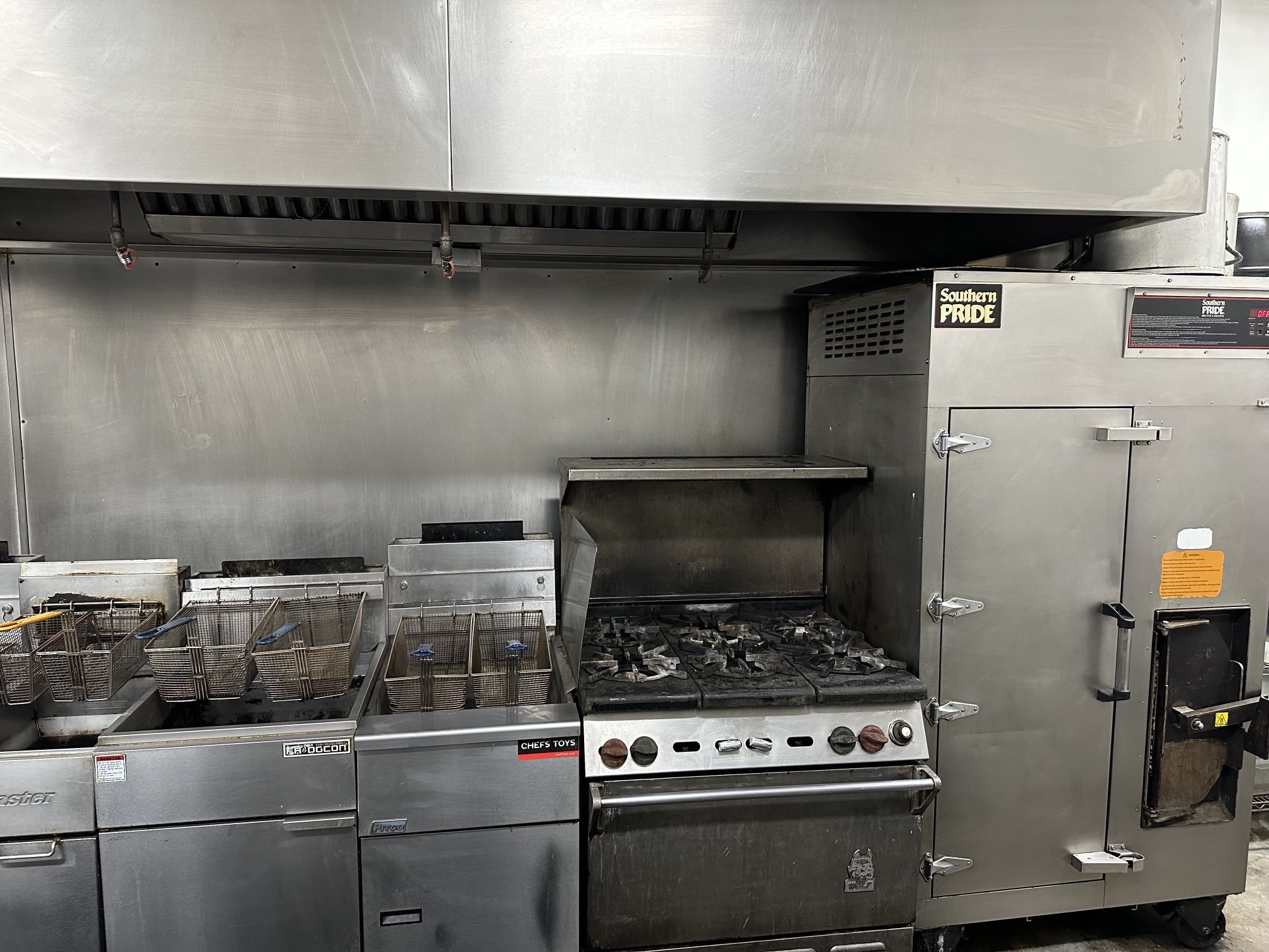 Commercial BBQ Smoker