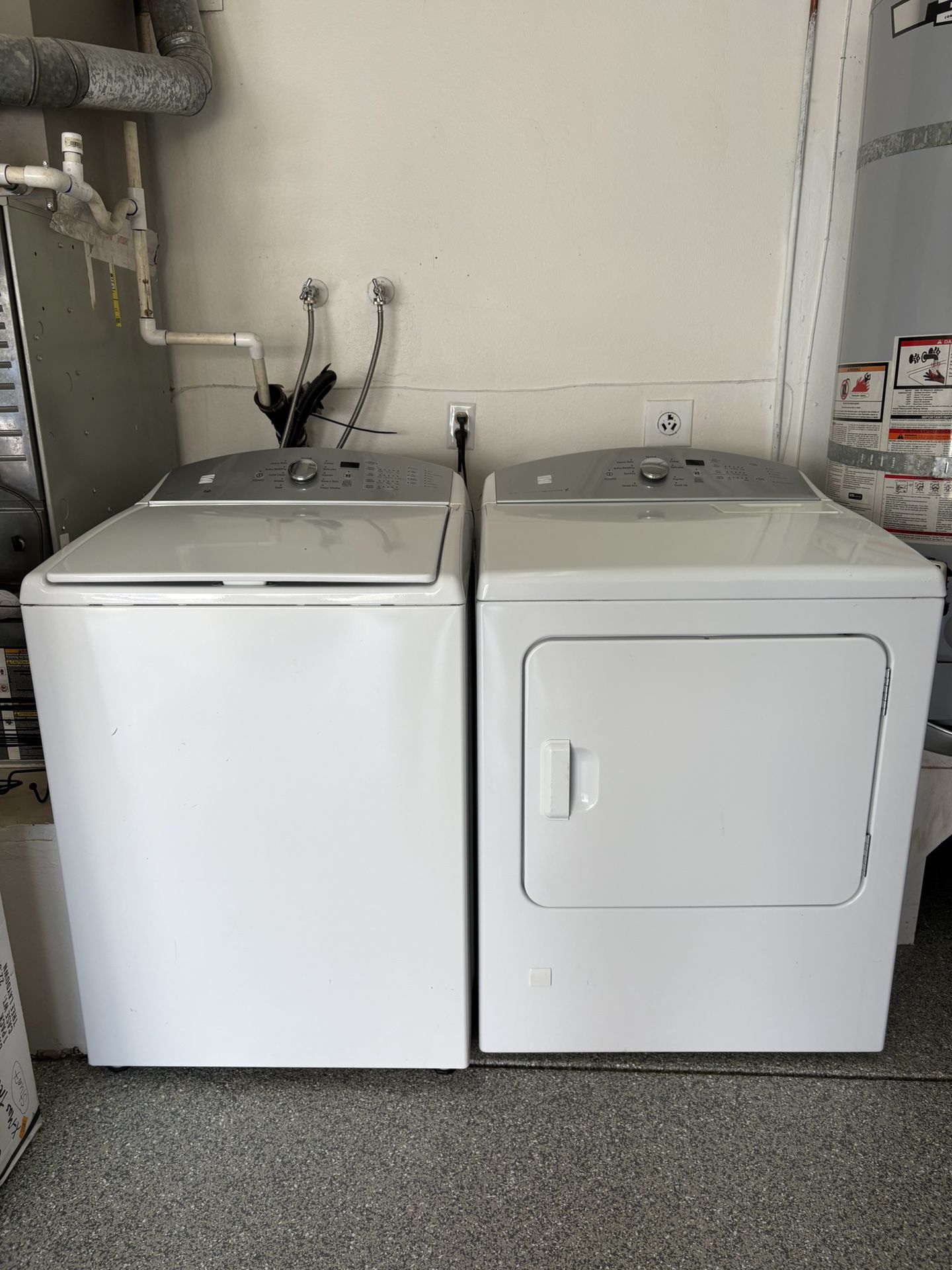 Huge Kenmore Top Load Washer And GAS Dryer Series 600 HE