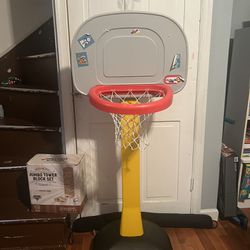 Little Yikes Basketball Hoop