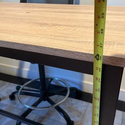 Tall Desk With Chair