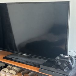 Samsung 55” TV and PlayStation 4