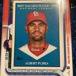 2025 TOPPS UPDATE MOST VALUABLE 23 ALBERT PUJOLS