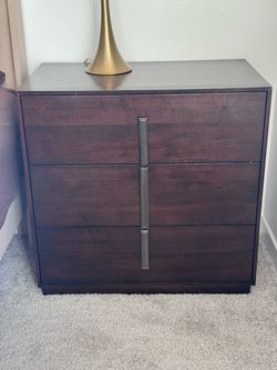 (2) Brown Nightstands