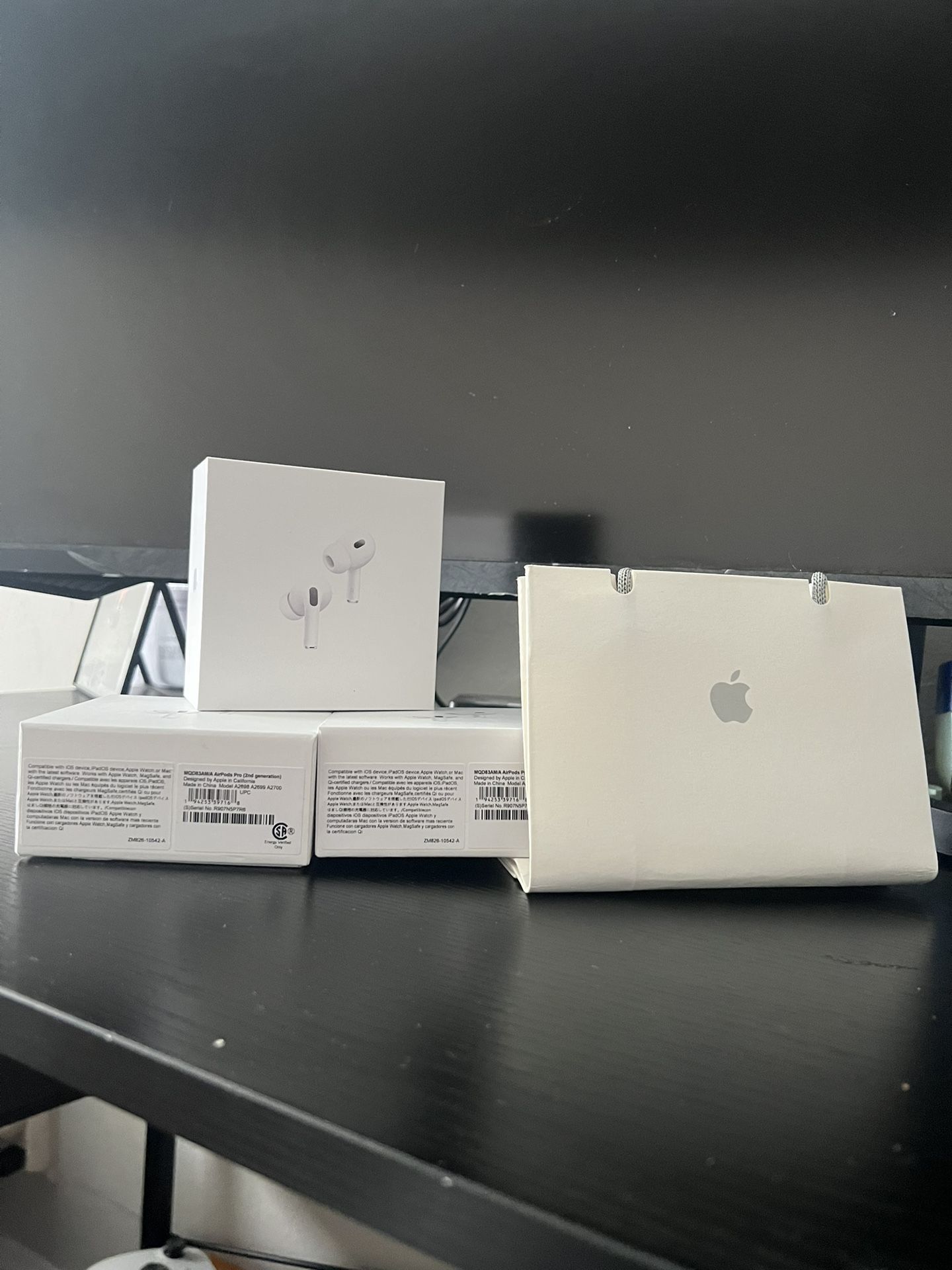 Apple AirPods Pro (2nd Gen) with MagSafe Charging Case – Active Noise Cancellation, Spatial Audio, Brand New