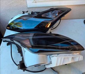 08-15 Infiniti G37 Q60 LED DRL Projector Headlights Luces Focos Micas Faros Faroles Headlamps