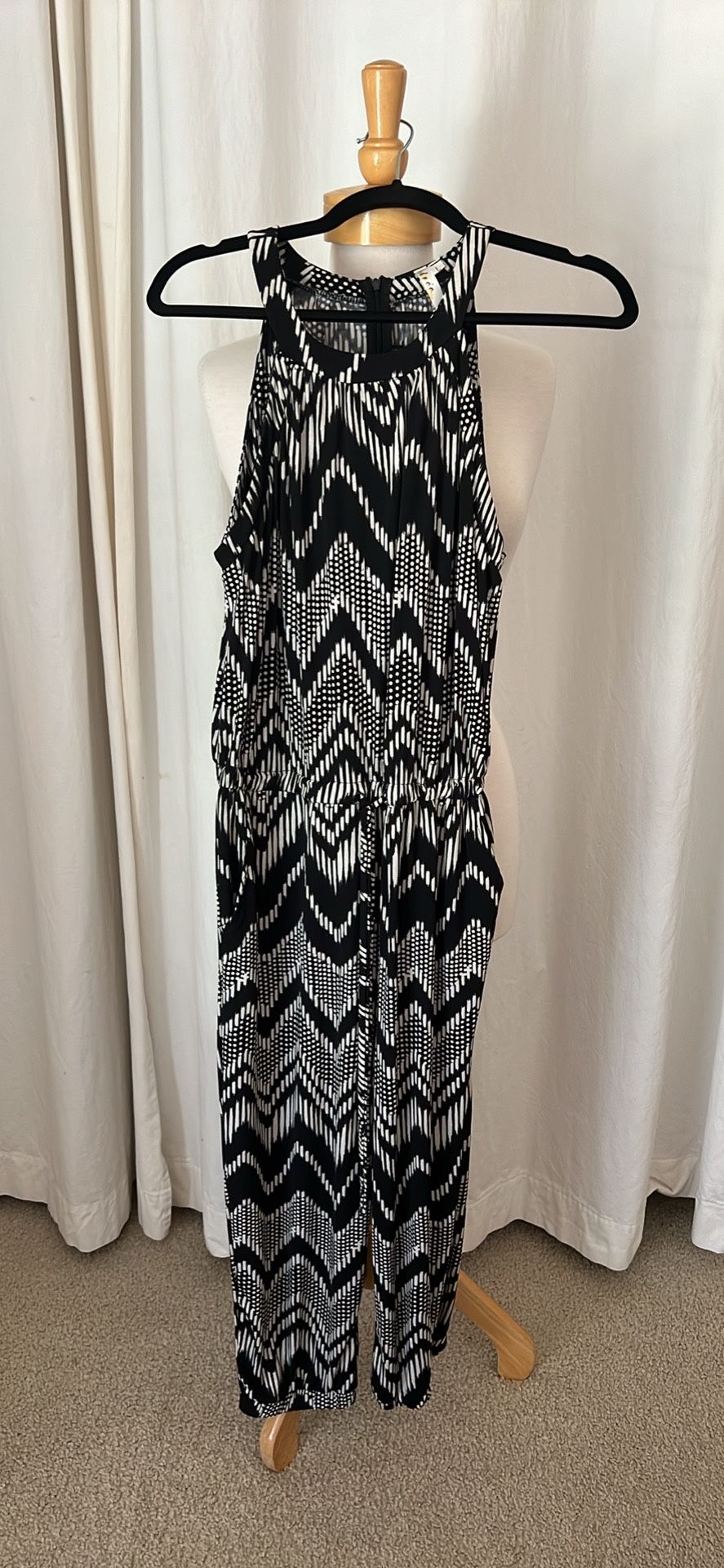 Black and White Jumpsuit