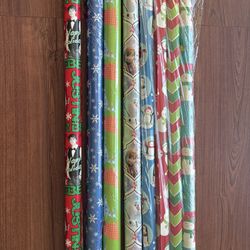 New 8 Pieces Wrapping Paper