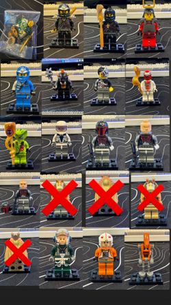 Lego Minifigs!!! (Star Wars, Ninjago, etc.)