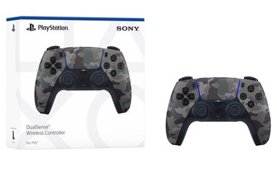 🎮 PS5 DualSense Gray Camouflage Wireless Controller