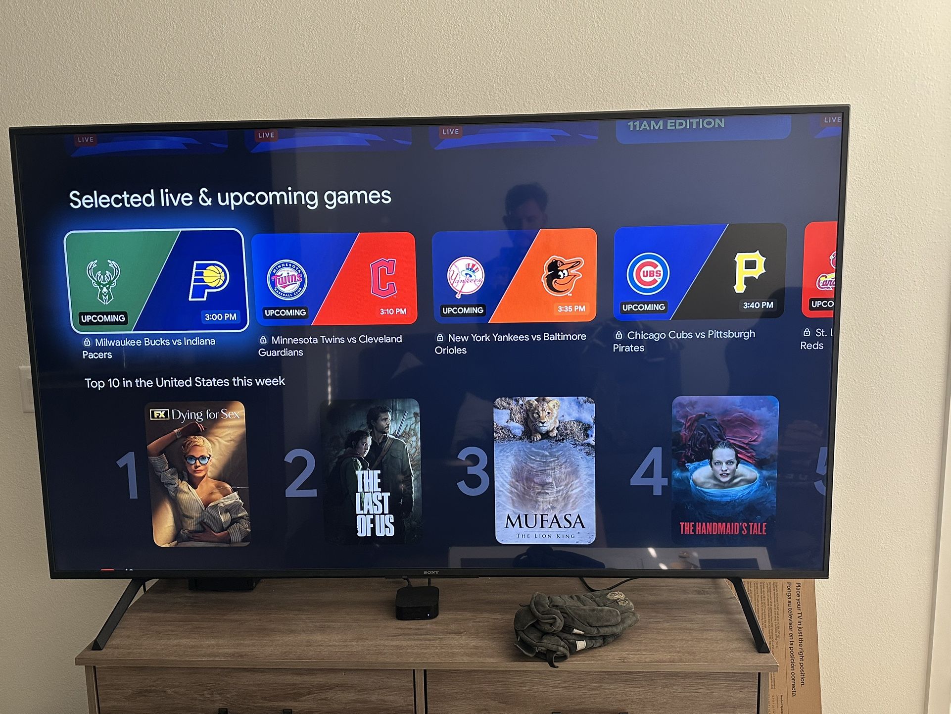 Sony Bravia 75” 4K Ultra HD LED Smart Google tv