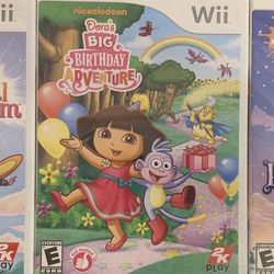 Nickelodeon’s DORA The EXPLORER 3-Games Bundle (Nintendo Wii + Wii U)