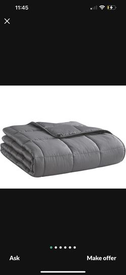 Weighted Blanket, 100% cotton  15Lb  Full and Queen