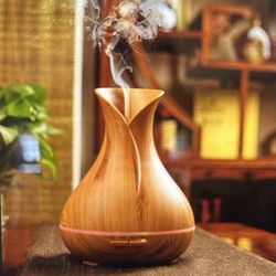 NEW Aroma Diffuser Ultrasonic Cool Mist Essential Oil LED lights