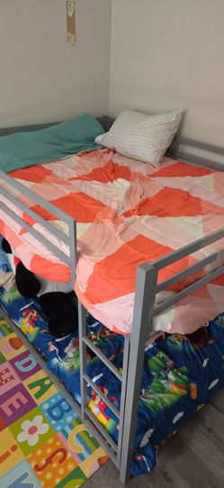 Full over full bunk bed frame 75 obo
