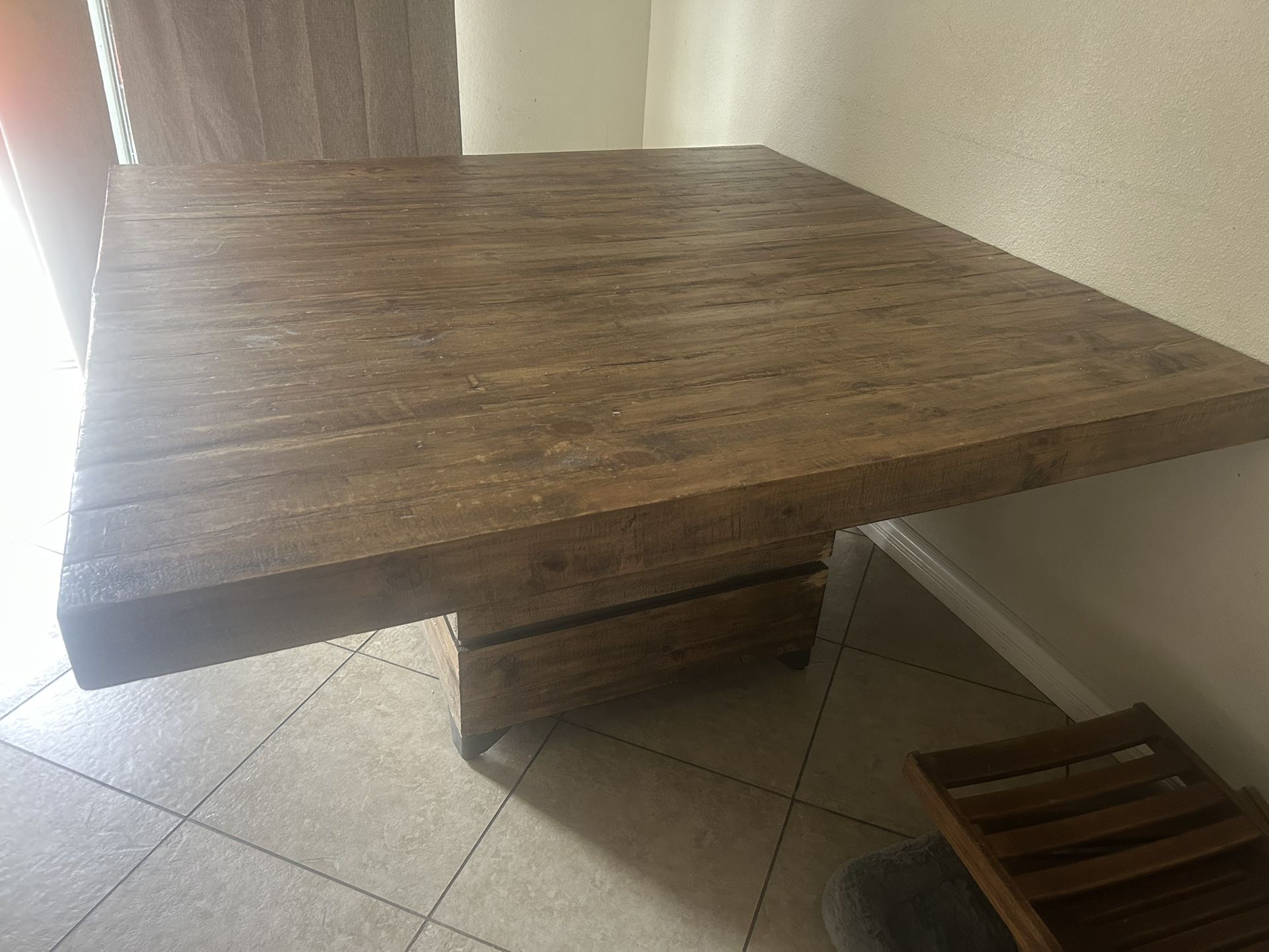 Rustic Wooden Coffee Table
