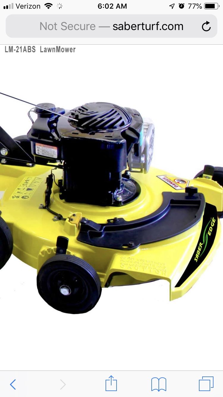 Saber Edge lawn mower for Sale in Cuyahoga Falls, OH OfferUp