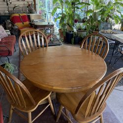 Real Wood Dinette Table
