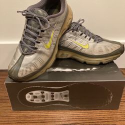 *FOR SALE-RARE 2006 Air Max 360 'Metallic Silver Green’ w/Original Box*